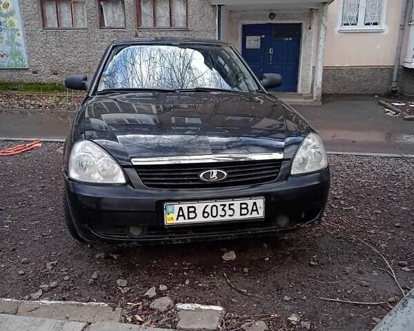 Черный ВАЗ 2170 Priora, объемом двигателя 1.6 л и пробегом 300 тыс. км за 1500 $, фото 1 на Automoto.ua