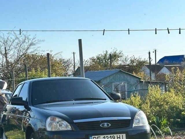Чорний ВАЗ 2170 Priora, об'ємом двигуна 1.6 л та пробігом 210 тис. км за 3300 $, фото 1 на Automoto.ua