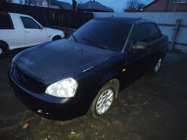 Чорний ВАЗ 2170 Priora, об'ємом двигуна 1.6 л та пробігом 138 тис. км за 1450 $, фото 1 на Automoto.ua