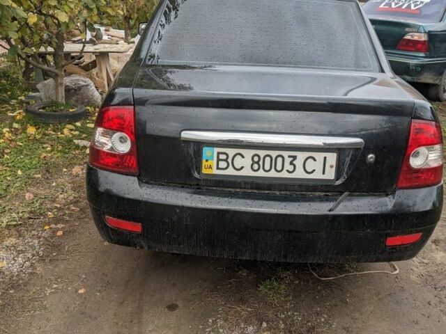 Черный ВАЗ 2170 Priora, объемом двигателя 1.5 л и пробегом 615 тыс. км за 1450 $, фото 1 на Automoto.ua