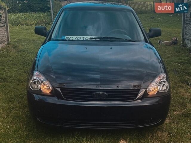 Чорний ВАЗ 2170 Priora, об'ємом двигуна 1.6 л та пробігом 174 тис. км за 2000 $, фото 1 на Automoto.ua