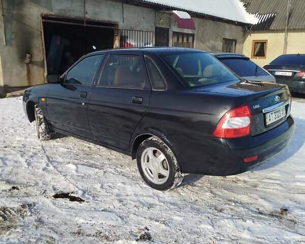 Черный ВАЗ 2170 Priora, объемом двигателя 1.6 л и пробегом 192 тыс. км за 1700 $, фото 1 на Automoto.ua
