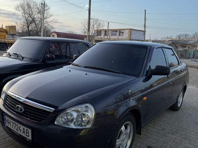 Черный ВАЗ 2170 Priora, объемом двигателя 1.6 л и пробегом 130 тыс. км за 3100 $, фото 1 на Automoto.ua