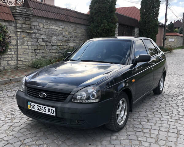 Черный ВАЗ 2170 Priora, объемом двигателя 1.6 л и пробегом 156 тыс. км за 2300 $, фото 1 на Automoto.ua