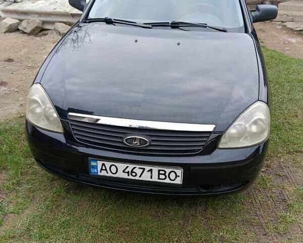 Черный ВАЗ 2170 Priora, объемом двигателя 1.6 л и пробегом 203 тыс. км за 1400 $, фото 1 на Automoto.ua