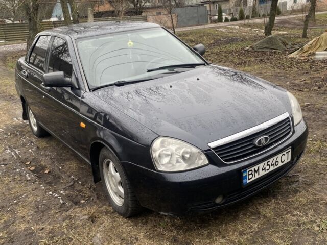 Черный ВАЗ 2170 Priora, объемом двигателя 1.6 л и пробегом 105 тыс. км за 2700 $, фото 1 на Automoto.ua