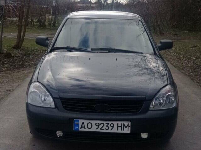 Черный ВАЗ 2170 Priora, объемом двигателя 1.6 л и пробегом 130 тыс. км за 1800 $, фото 1 на Automoto.ua