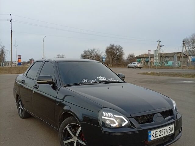 Черный ВАЗ 2170 Priora, объемом двигателя 1.6 л и пробегом 136 тыс. км за 2199 $, фото 1 на Automoto.ua