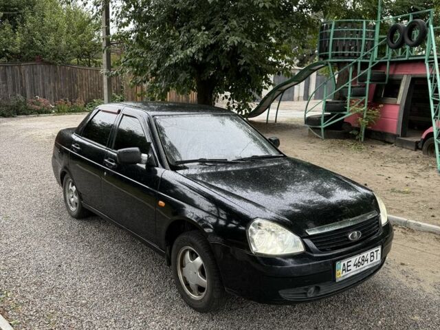 Черный ВАЗ 2170 Priora, объемом двигателя 1.6 л и пробегом 280 тыс. км за 1390 $, фото 1 на Automoto.ua