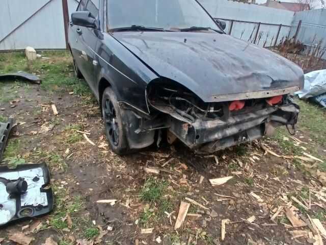 Чорний ВАЗ 2170 Priora, об'ємом двигуна 1.6 л та пробігом 140 тис. км за 1250 $, фото 1 на Automoto.ua