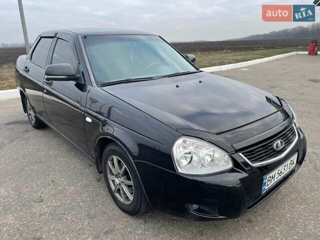 Черный ВАЗ 2170 Priora, объемом двигателя 1.6 л и пробегом 210 тыс. км за 3500 $, фото 1 на Automoto.ua