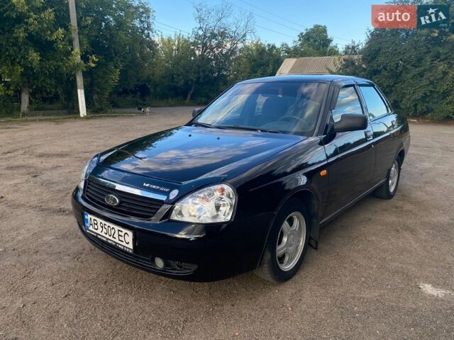Черный ВАЗ 2170 Priora, объемом двигателя 1.6 л и пробегом 195 тыс. км за 2800 $, фото 1 на Automoto.ua