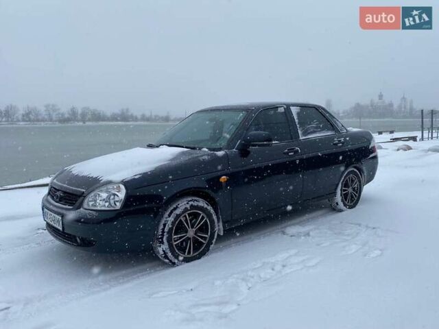 Черный ВАЗ 2170 Priora, объемом двигателя 1.6 л и пробегом 252 тыс. км за 2700 $, фото 1 на Automoto.ua