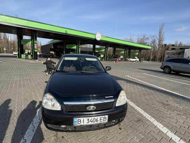 Черный ВАЗ 2170 Priora, объемом двигателя 1.6 л и пробегом 222 тыс. км за 2500 $, фото 1 на Automoto.ua