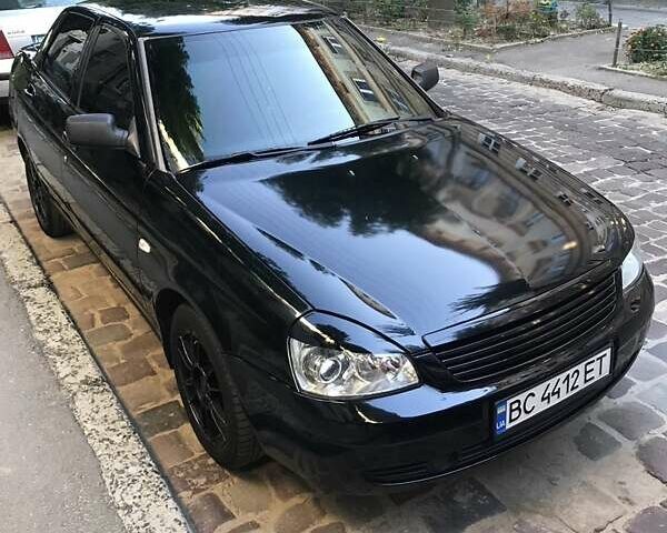 Чорний ВАЗ 2170 Priora, об'ємом двигуна 1.6 л та пробігом 141 тис. км за 3400 $, фото 1 на Automoto.ua