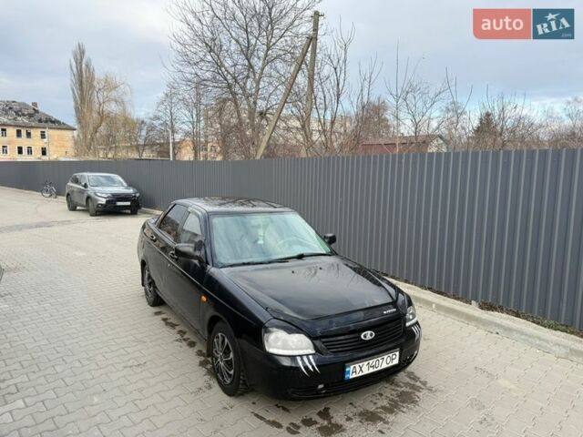 Чорний ВАЗ 2170 Priora, об'ємом двигуна 1.6 л та пробігом 250 тис. км за 1350 $, фото 1 на Automoto.ua