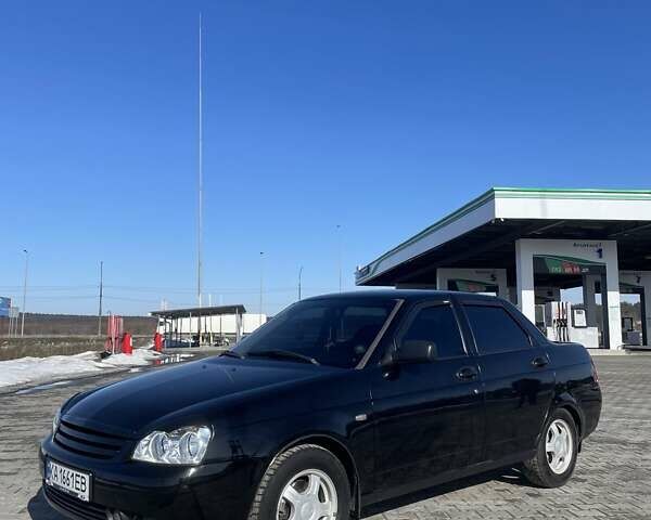 Чорний ВАЗ 2170 Priora, об'ємом двигуна 1.6 л та пробігом 40 тис. км за 4200 $, фото 1 на Automoto.ua
