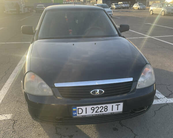 Черный ВАЗ 2170 Priora, объемом двигателя 1.6 л и пробегом 230 тыс. км за 1750 $, фото 1 на Automoto.ua