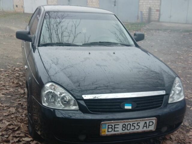 Черный ВАЗ 2170 Priora, объемом двигателя 1.6 л и пробегом 121 тыс. км за 3200 $, фото 1 на Automoto.ua