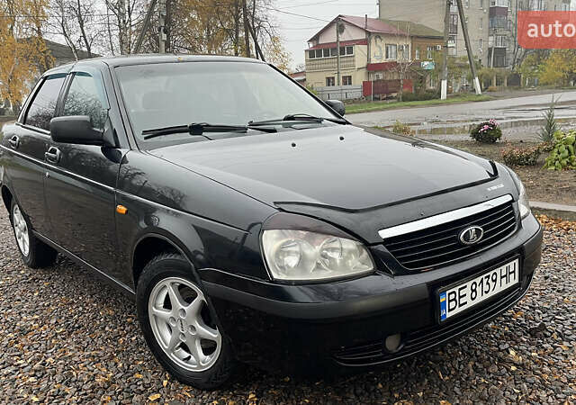 Черный ВАЗ 2170 Priora, объемом двигателя 1.6 л и пробегом 127 тыс. км за 2800 $, фото 1 на Automoto.ua