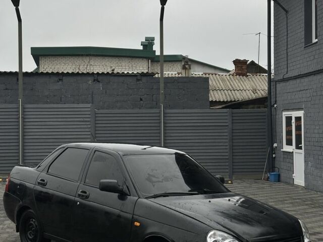 Черный ВАЗ 2170 Priora, объемом двигателя 1.6 л и пробегом 242 тыс. км за 1600 $, фото 1 на Automoto.ua