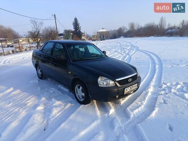 Черный ВАЗ 2170 Priora, объемом двигателя 1.6 л и пробегом 207 тыс. км за 1650 $, фото 1 на Automoto.ua