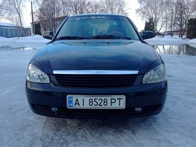 Черный ВАЗ 2170 Priora, объемом двигателя 1.6 л и пробегом 100 тыс. км за 2500 $, фото 1 на Automoto.ua