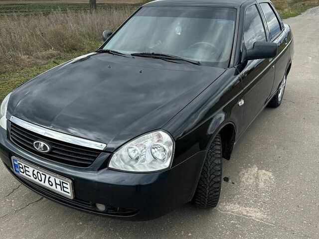 Чорний ВАЗ 2170 Priora, об'ємом двигуна 1.6 л та пробігом 132 тис. км за 3000 $, фото 1 на Automoto.ua