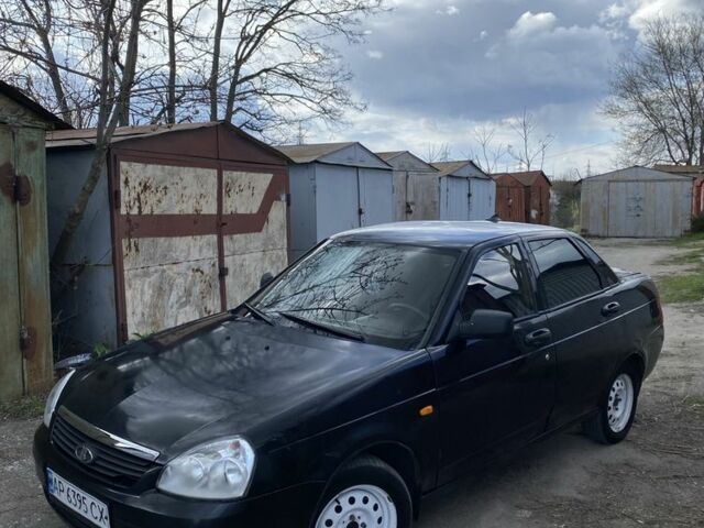 Черный ВАЗ 2170 Priora, объемом двигателя 1.6 л и пробегом 160 тыс. км за 1600 $, фото 1 на Automoto.ua