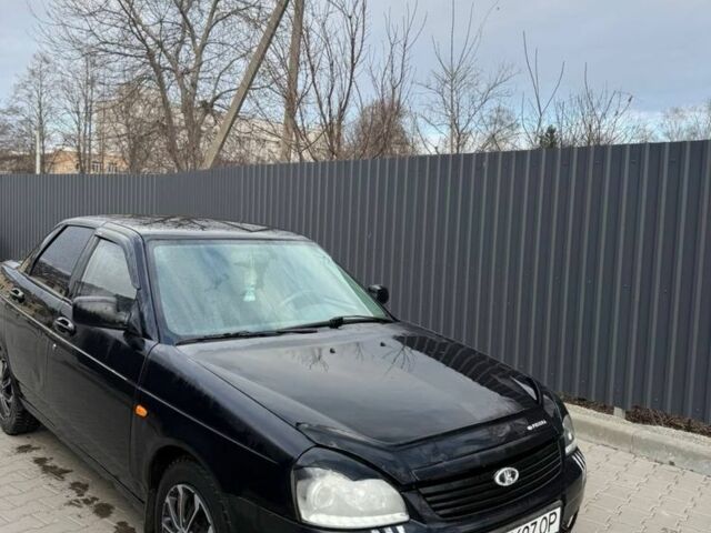 Чорний ВАЗ 2170 Priora, об'ємом двигуна 1.6 л та пробігом 200 тис. км за 1350 $, фото 1 на Automoto.ua
