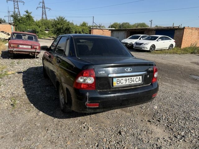 Чорний ВАЗ 2170 Priora, об'ємом двигуна 1.6 л та пробігом 200 тис. км за 900 $, фото 1 на Automoto.ua