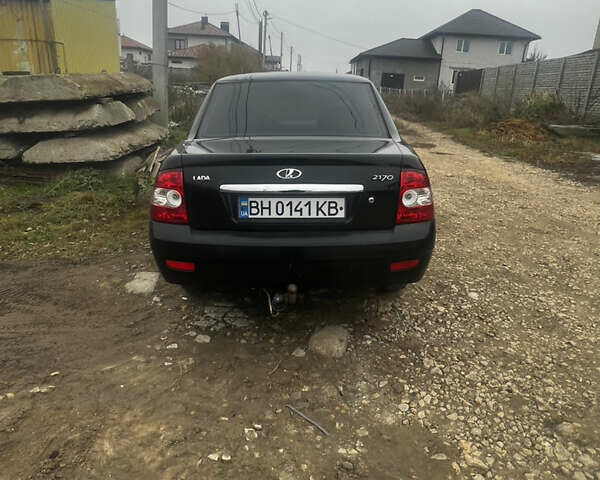 Черный ВАЗ 2170 Priora, объемом двигателя 1.6 л и пробегом 133 тыс. км за 3400 $, фото 1 на Automoto.ua