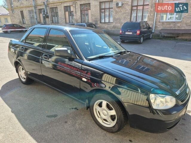 Чорний ВАЗ 2170 Priora, об'ємом двигуна 1.6 л та пробігом 133 тис. км за 2600 $, фото 1 на Automoto.ua