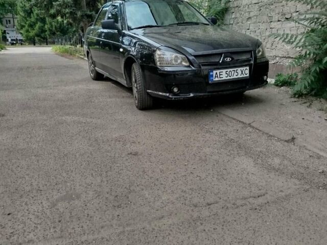 Черный ВАЗ 2170 Priora, объемом двигателя 1.6 л и пробегом 283 тыс. км за 3300 $, фото 1 на Automoto.ua