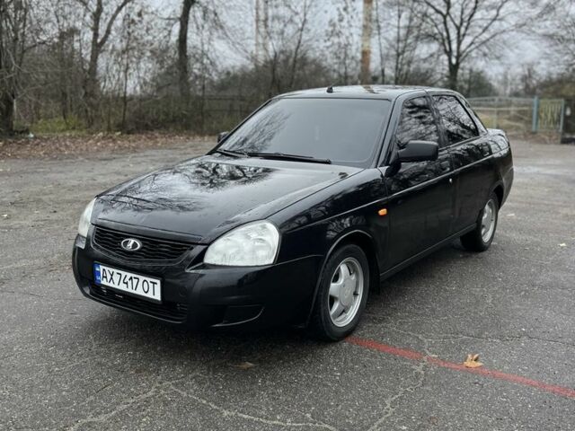 Черный ВАЗ 2170 Priora, объемом двигателя 1.6 л и пробегом 155 тыс. км за 2600 $, фото 1 на Automoto.ua