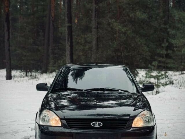 Чорний ВАЗ 2170 Priora, об'ємом двигуна 1.6 л та пробігом 139 тис. км за 3500 $, фото 1 на Automoto.ua