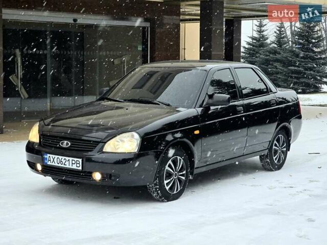 Чорний ВАЗ 2170 Priora, об'ємом двигуна 1.6 л та пробігом 138 тис. км за 2600 $, фото 1 на Automoto.ua