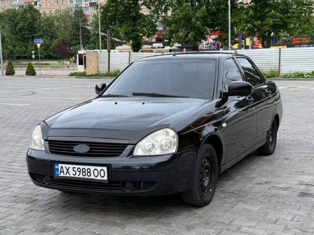 Чорний ВАЗ 2170 Priora, об'ємом двигуна 1.6 л та пробігом 217 тис. км за 2300 $, фото 1 на Automoto.ua
