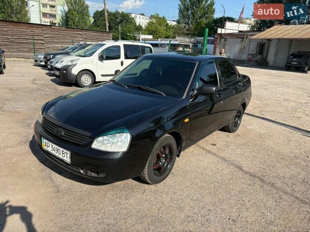 Черный ВАЗ 2170 Priora, объемом двигателя 1.6 л и пробегом 240 тыс. км за 3000 $, фото 1 на Automoto.ua