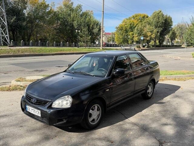 Чорний ВАЗ 2170 Priora, об'ємом двигуна 1.6 л та пробігом 338 тис. км за 1850 $, фото 1 на Automoto.ua