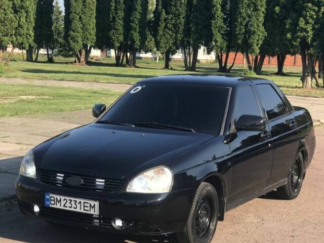 Чорний ВАЗ 2170 Priora, об'ємом двигуна 1.6 л та пробігом 201 тис. км за 3200 $, фото 1 на Automoto.ua