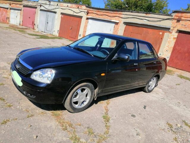 Черный ВАЗ 2170 Priora, объемом двигателя 1.6 л и пробегом 27 тыс. км за 3808 $, фото 1 на Automoto.ua