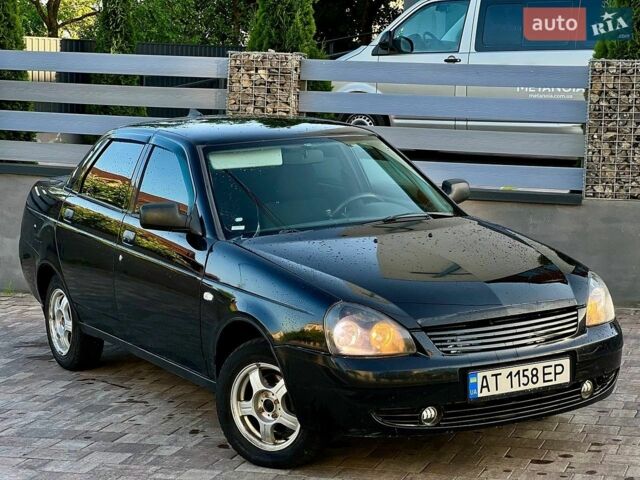 Черный ВАЗ 2170 Priora, объемом двигателя 1.6 л и пробегом 157 тыс. км за 1950 $, фото 1 на Automoto.ua