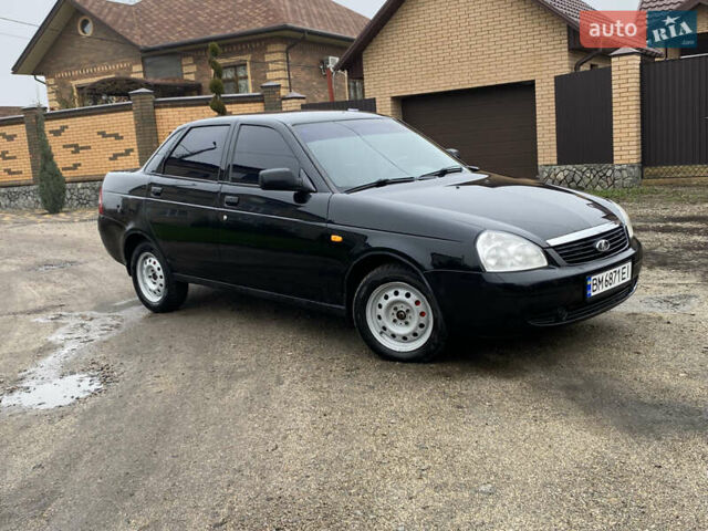 Черный ВАЗ 2170 Priora, объемом двигателя 1.6 л и пробегом 159 тыс. км за 3000 $, фото 1 на Automoto.ua