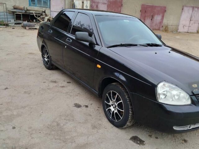 Чорний ВАЗ 2170 Priora, об'ємом двигуна 1.6 л та пробігом 172 тис. км за 3800 $, фото 1 на Automoto.ua