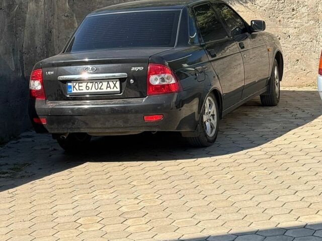 Чорний ВАЗ 2170 Priora, об'ємом двигуна 1.6 л та пробігом 110 тис. км за 3500 $, фото 1 на Automoto.ua