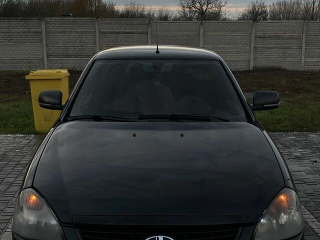 Черный ВАЗ 2170 Priora, объемом двигателя 1.6 л и пробегом 270 тыс. км за 3650 $, фото 1 на Automoto.ua