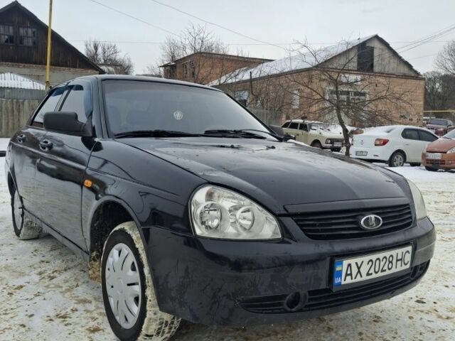 Чорний ВАЗ 2170 Priora, об'ємом двигуна 1.6 л та пробігом 144 тис. км за 1650 $, фото 1 на Automoto.ua