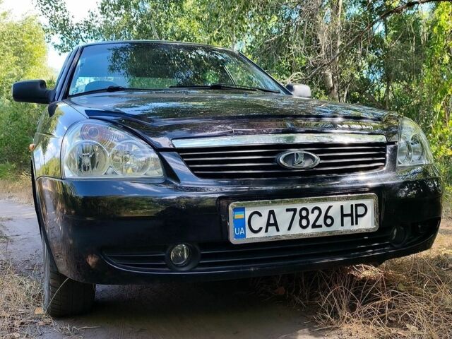 Чорний ВАЗ 2170 Priora, об'ємом двигуна 1.6 л та пробігом 49 тис. км за 3850 $, фото 1 на Automoto.ua