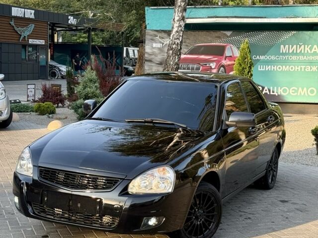 Чорний ВАЗ 2170 Priora, об'ємом двигуна 1.6 л та пробігом 200 тис. км за 3448 $, фото 1 на Automoto.ua